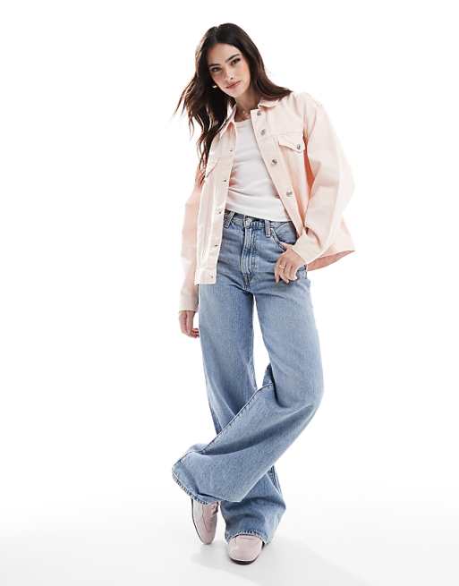 Light Pink Denim Jacket