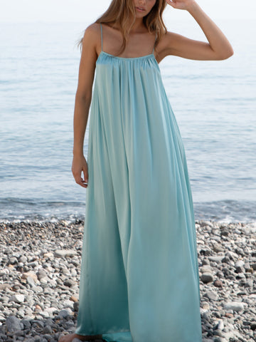 Loose and Flowing Low Back Maxi Dress