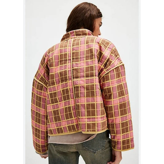 plaid jacket